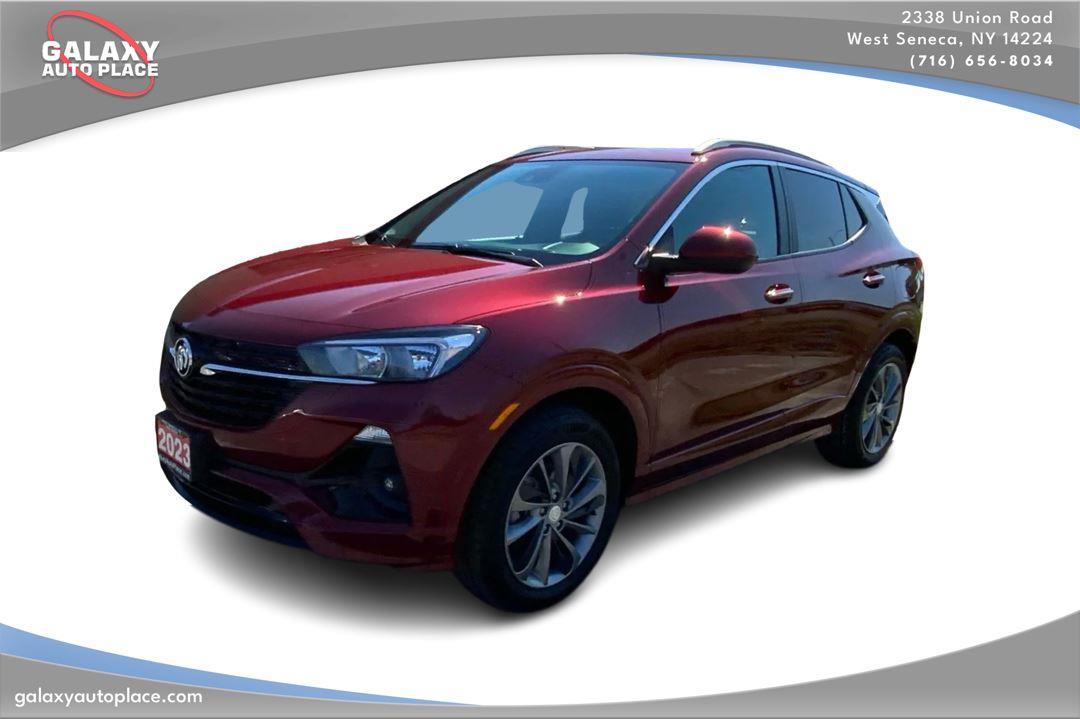 Cinnabar Metallic 2023 Buick Encore GX SUV / Crossover All-Wheel Drive 9-Speed Automatic