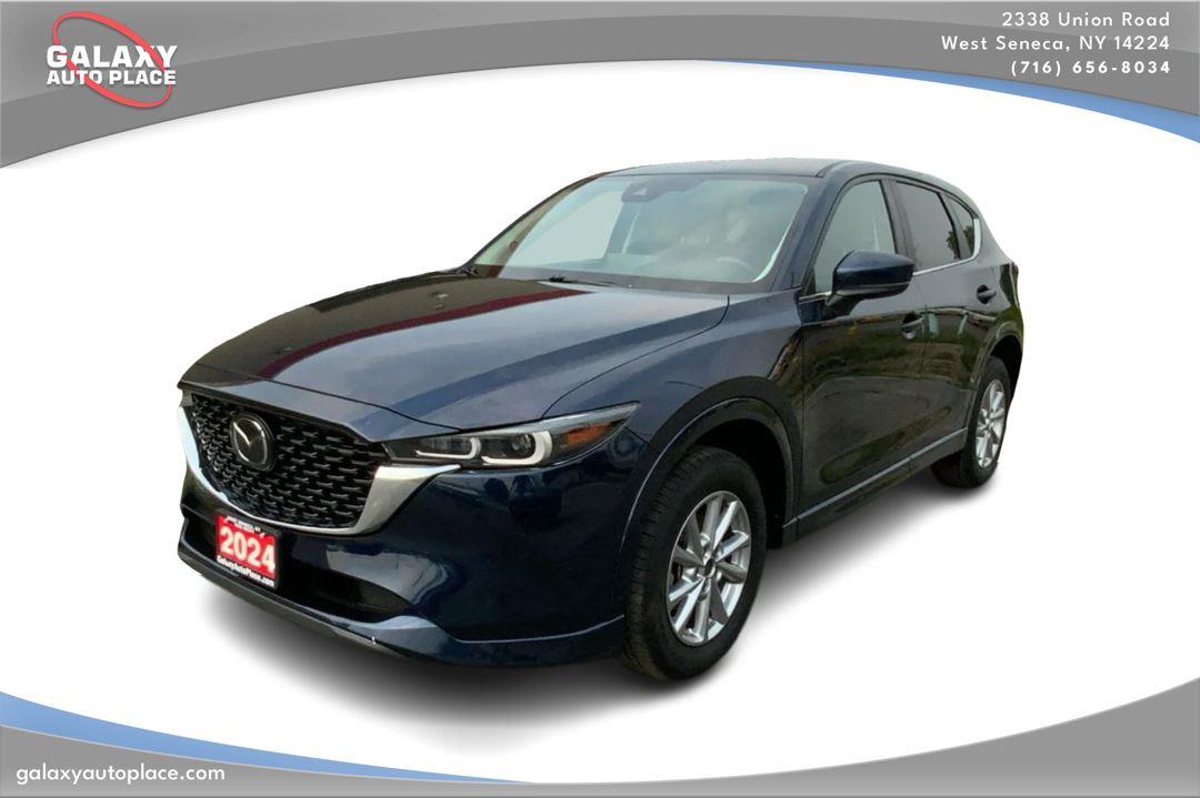 Deep Crystal Blue Mica 2024 Mazda CX-5 SUV / Crossover All-Wheel Drive Automatic