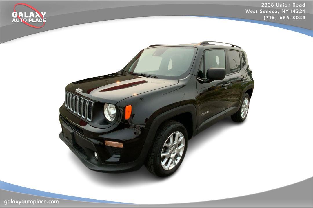 Black Clearcoat 2022 Jeep Renegade SUV / Crossover Four-Wheel Drive 9-Speed Automatic