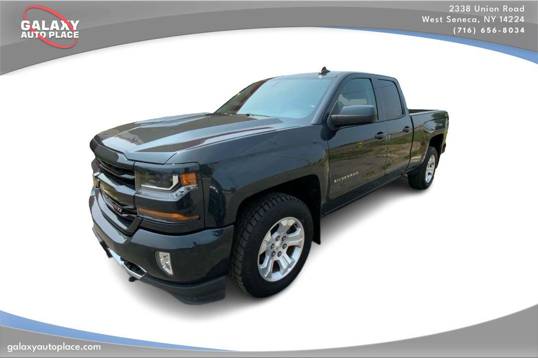 Gray (Graphite Metallic) 2017 Chevrolet Silverado 1500 Pickup Truck Four-Wheel Drive 6-Speed Automatic