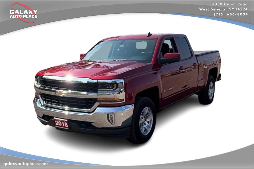 Cajun Red Tintcoat 2018 Chevrolet Silverado 1500 Pickup Truck Four-Wheel Drive 6-Speed Automatic Overdrive