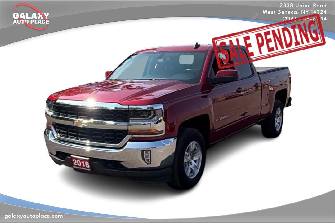 Cajun Red Tintcoat 2018 Chevrolet Silverado 1500 Pickup Truck Four-Wheel Drive 6-Speed Automatic Overdrive