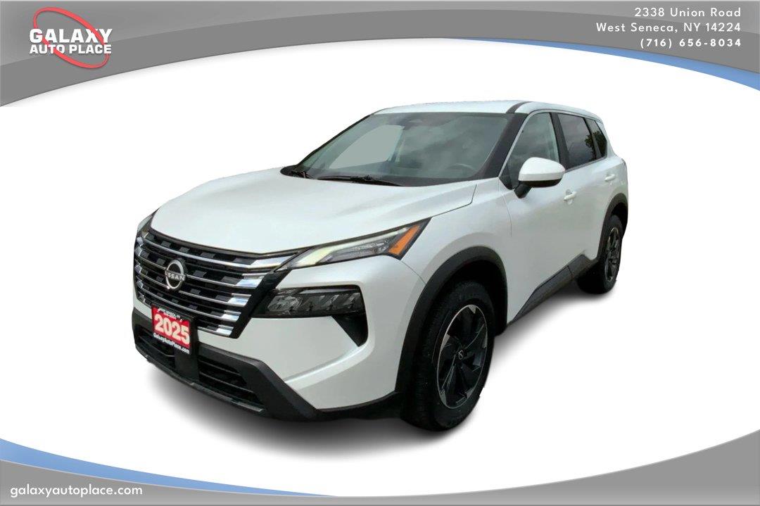 Everest White Pearl 2025 Nissan Rogue SUV / Crossover All-Wheel Drive Continuously Variable Transmission