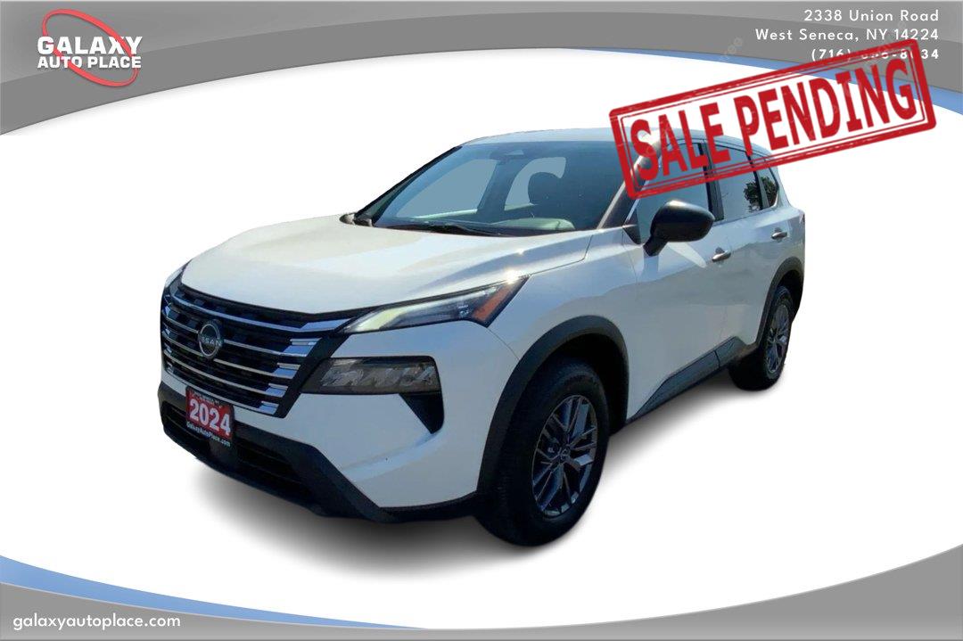 Glacier White 2024 Nissan Rogue SUV / Crossover All-Wheel Drive Continuously Variable Transmission