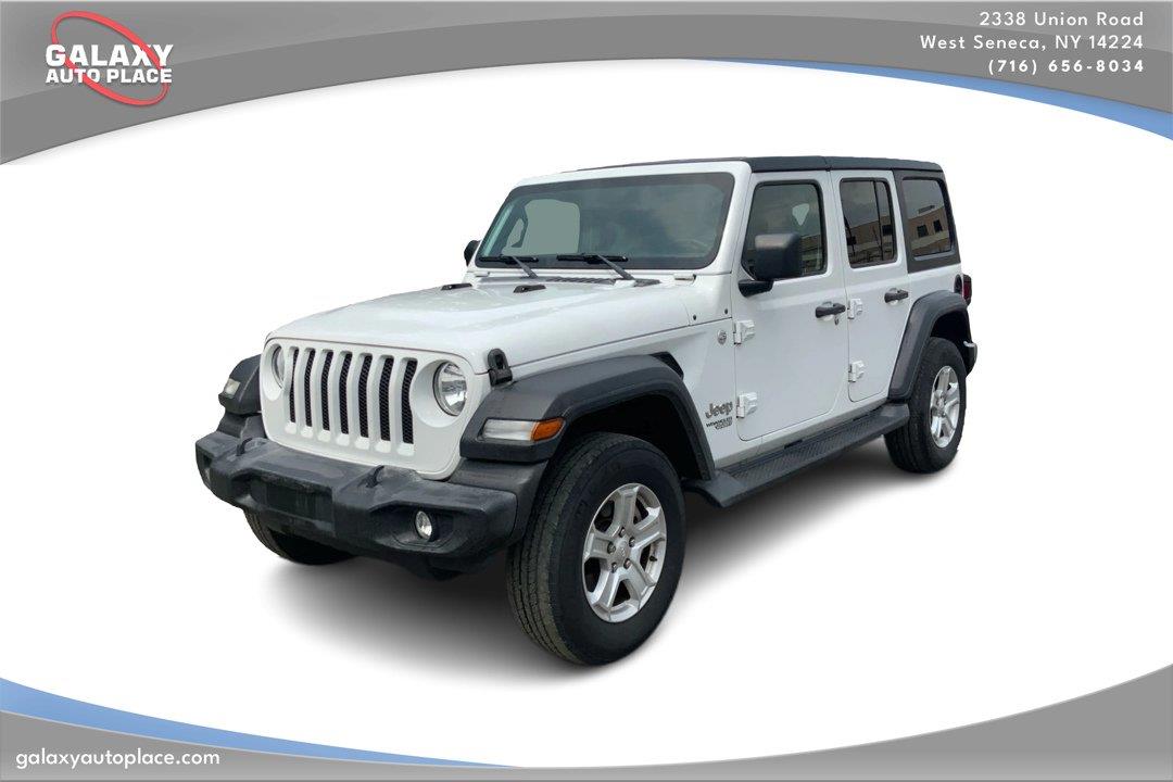 Bright White Clearcoat 2021 Jeep Wrangler SUV / Crossover Four-Wheel Drive 8-Speed Automatic