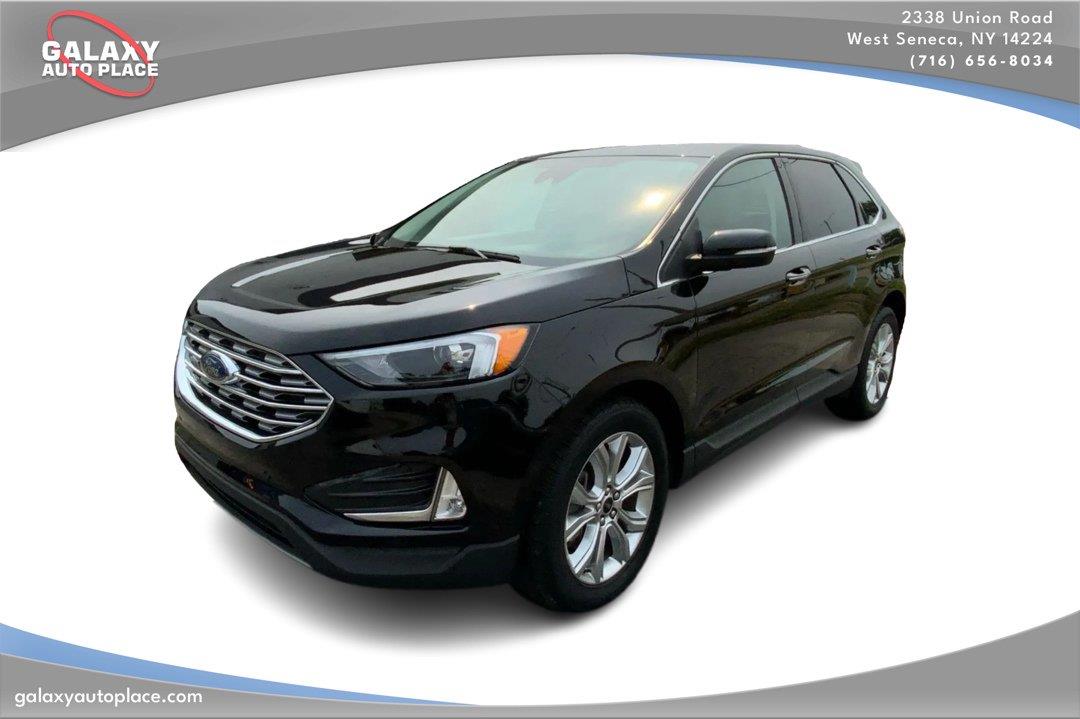Agate Black Metallic 2024 Ford Edge SUV / Crossover All-Wheel Drive 8-Speed Automatic