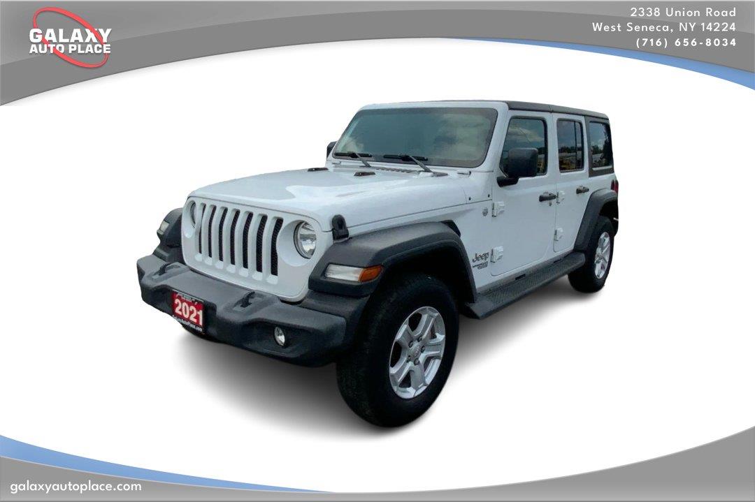 Bright White Clearcoat 2021 Jeep Wrangler SUV / Crossover Four-Wheel Drive 8-Speed Automatic