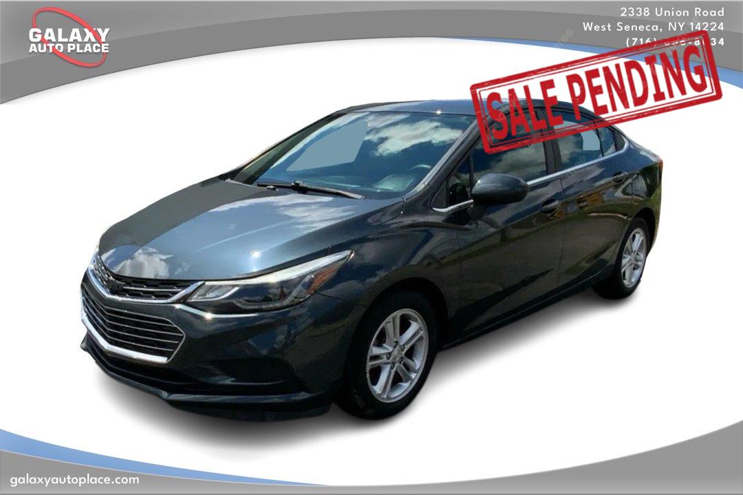 Gray (Graphite Metallic) 2017 Chevrolet Cruze Sedan Front-Wheel Drive 6-Speed Automatic