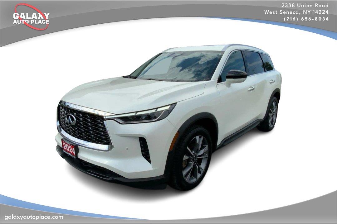 Majestic White 2024 INFINITI QX60 SUV / Crossover All-Wheel Drive Automatic