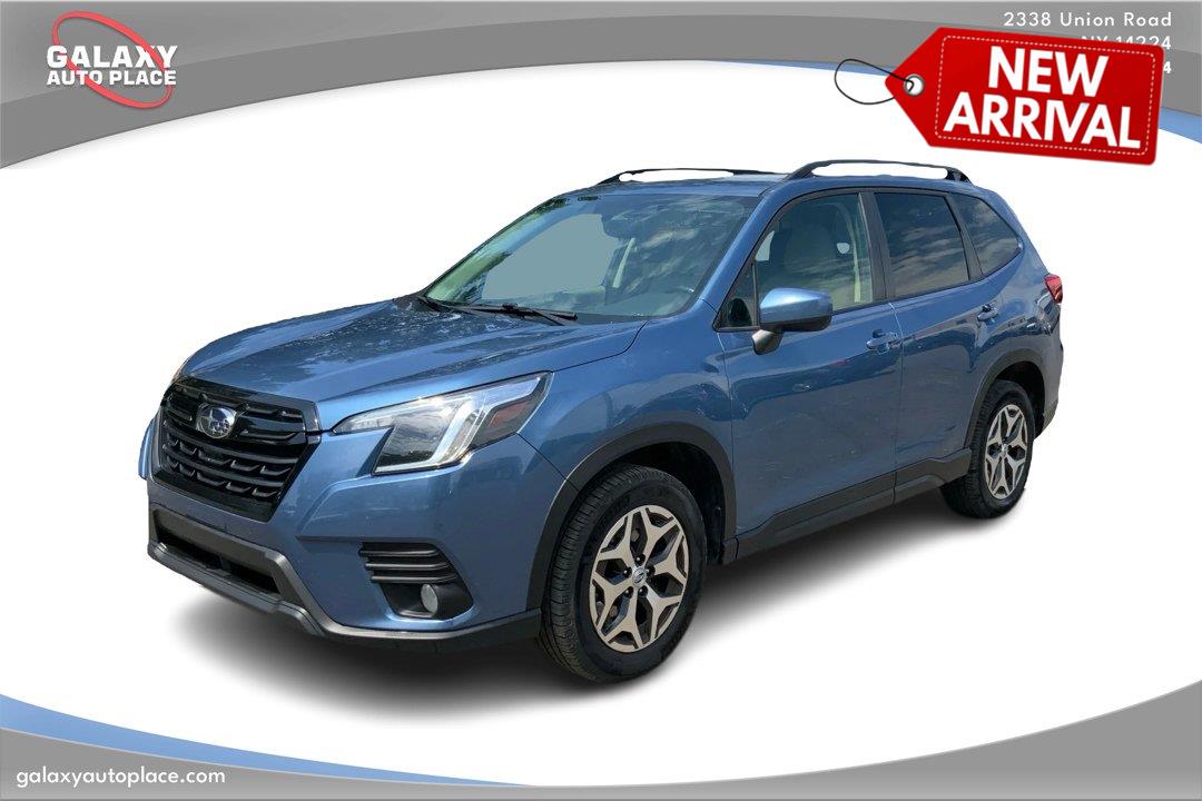 Horizon Blue Pearl 2022 Subaru Forester SUV / Crossover All-Wheel Drive Continuously Variable Transmission