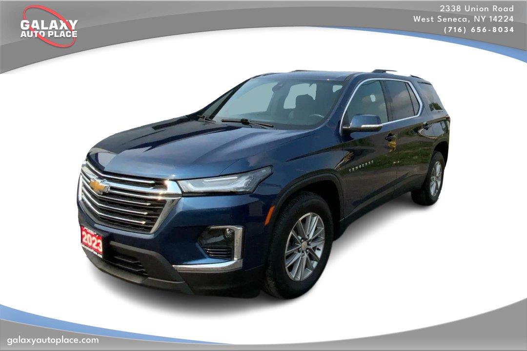 Northsky Blue Metallic 2023 Chevrolet Traverse SUV / Crossover Four-Wheel Drive 9-Speed Automatic