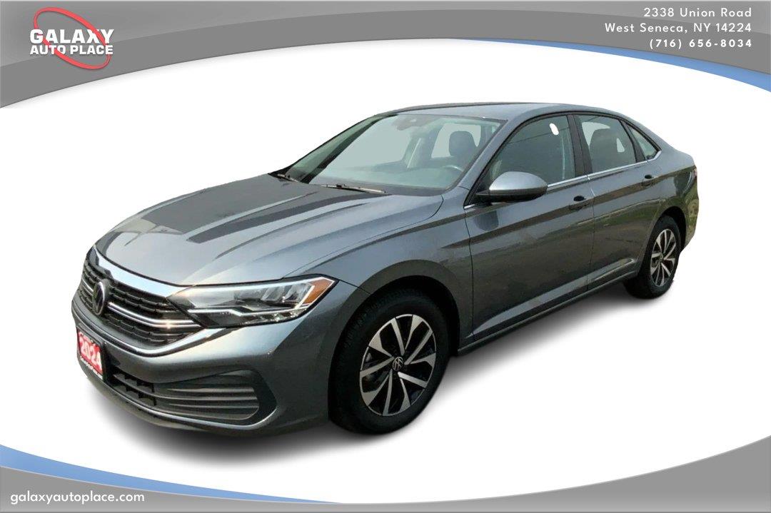 Platinum Gray Metallic 2024 Volkswagen Jetta Sedan Front-Wheel Drive Automatic
