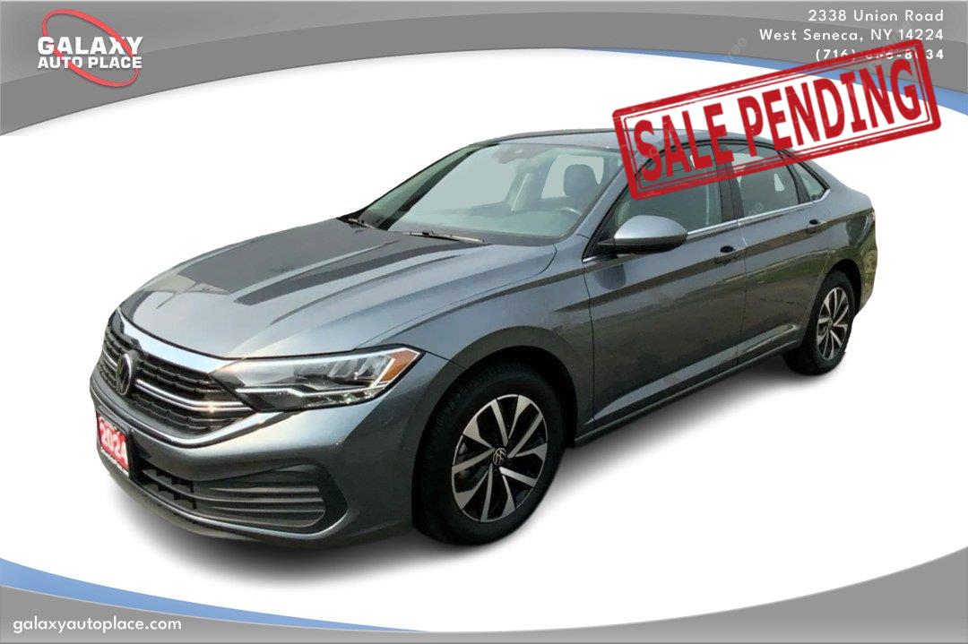 Platinum Gray Metallic 2024 Volkswagen Jetta Sedan Front-Wheel Drive Automatic