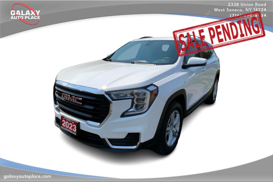 Summit White 2023 GMC Terrain SUV / Crossover All-Wheel Drive 9-Speed Automatic Overdrive