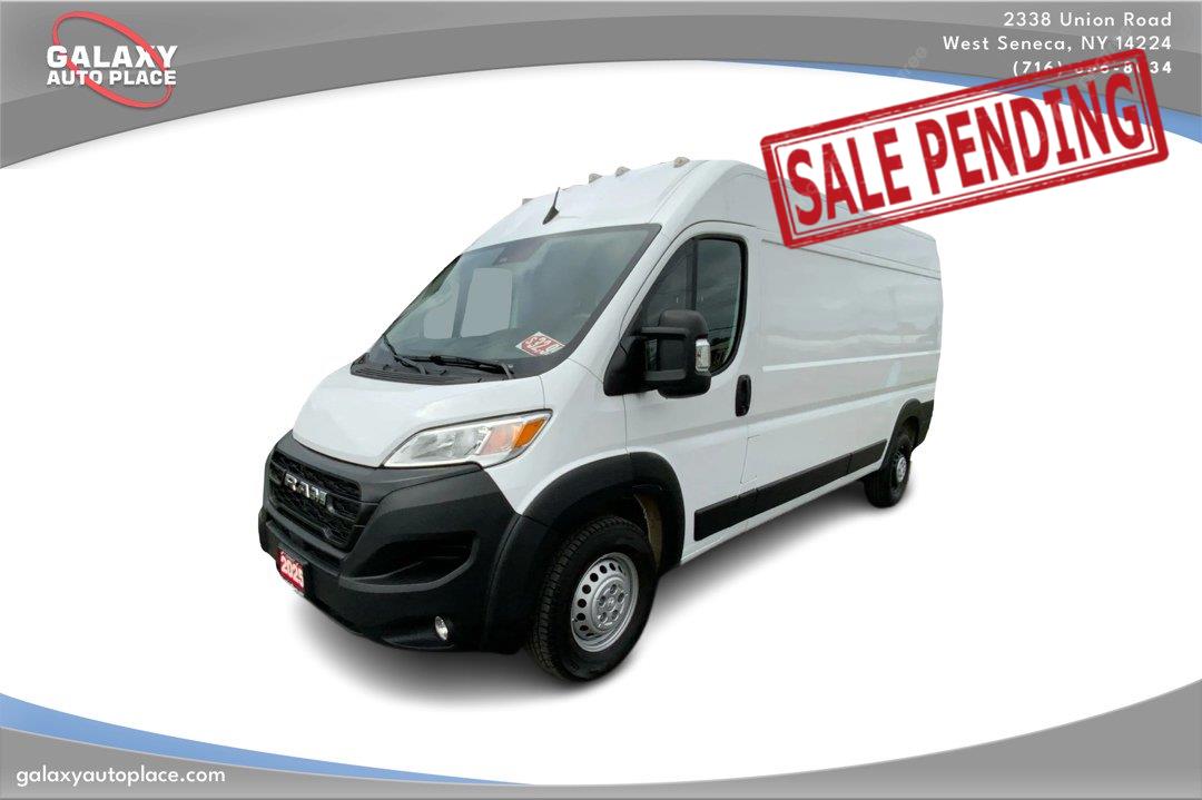Bright White Clearcoat 2025 RAM ProMaster Van Front-Wheel Drive 9-Speed Automatic