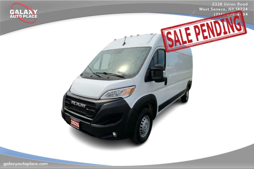Bright White Clearcoat 2025 RAM ProMaster Van Front-Wheel Drive 9-Speed Automatic