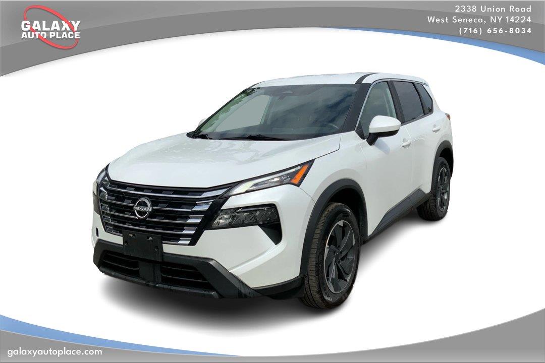 Everest White Pearl 2025 Nissan Rogue SUV / Crossover All-Wheel Drive Continuously Variable Transmission