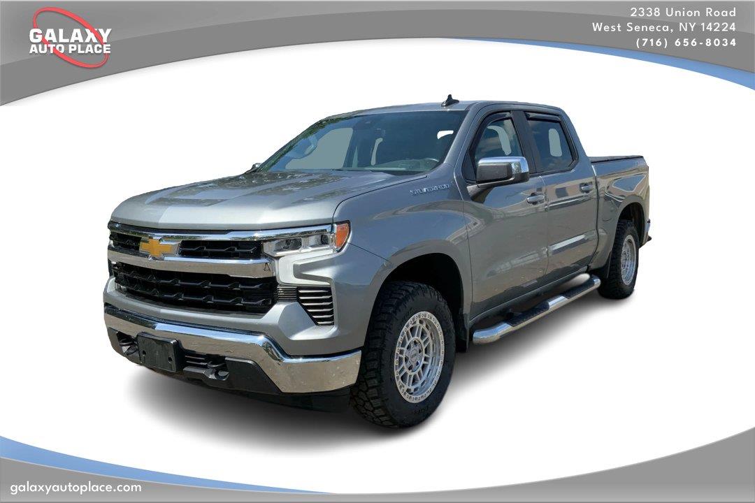 Sterling Gray Metallic 2024 Chevrolet Silverado 1500 Pickup Truck Four-Wheel Drive 8-Speed Automatic