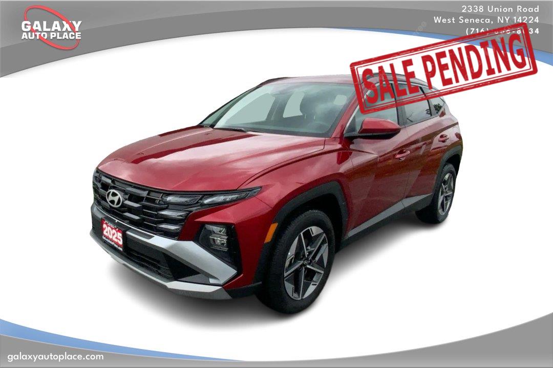 Ultimate Red 2025 Hyundai Tucson SUV / Crossover All-Wheel Drive Automatic