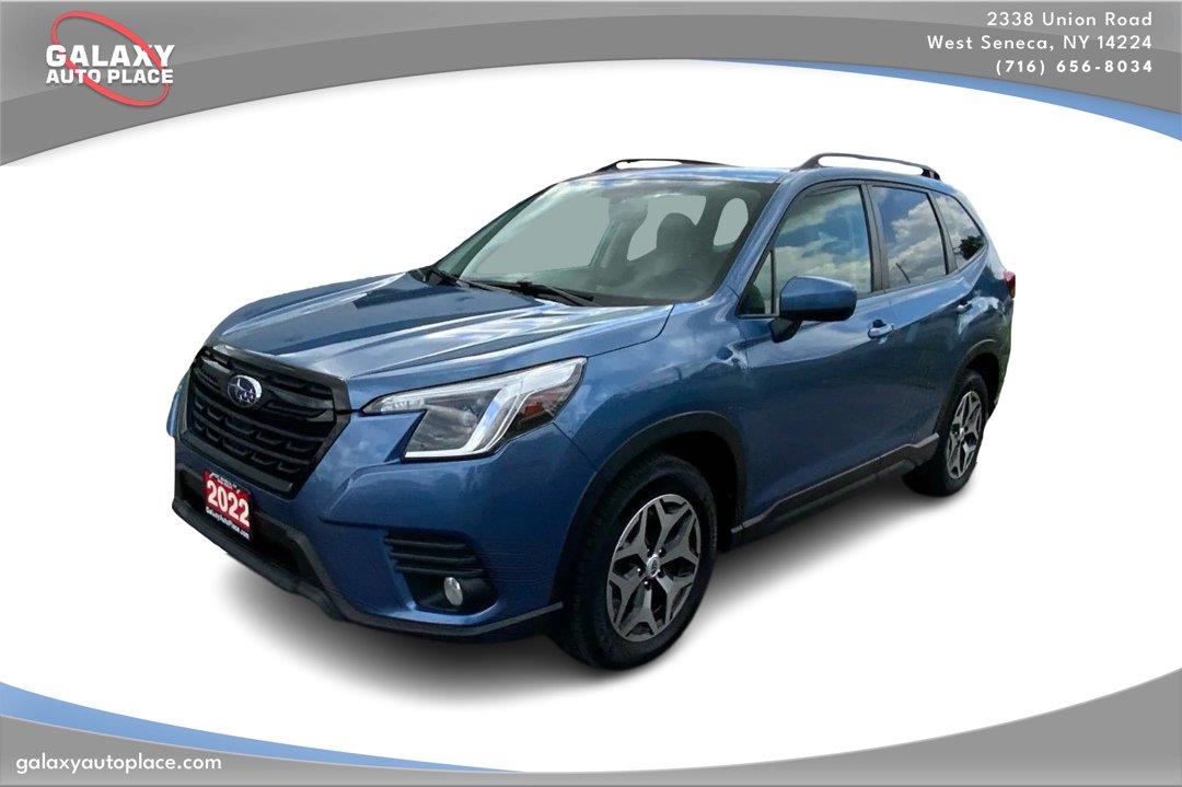 Horizon Blue Pearl 2022 Subaru Forester SUV / Crossover All-Wheel Drive Continuously Variable Transmission