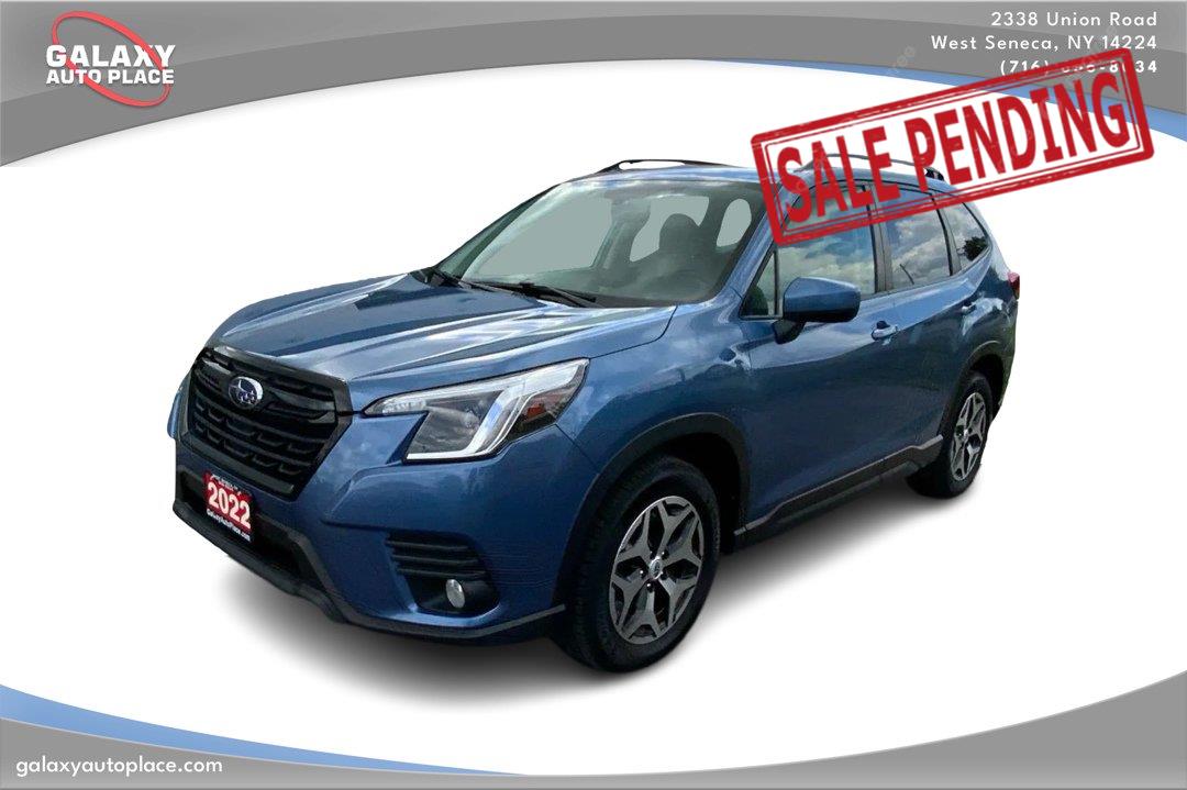 Horizon Blue Pearl 2022 Subaru Forester SUV / Crossover All-Wheel Drive Continuously Variable Transmission