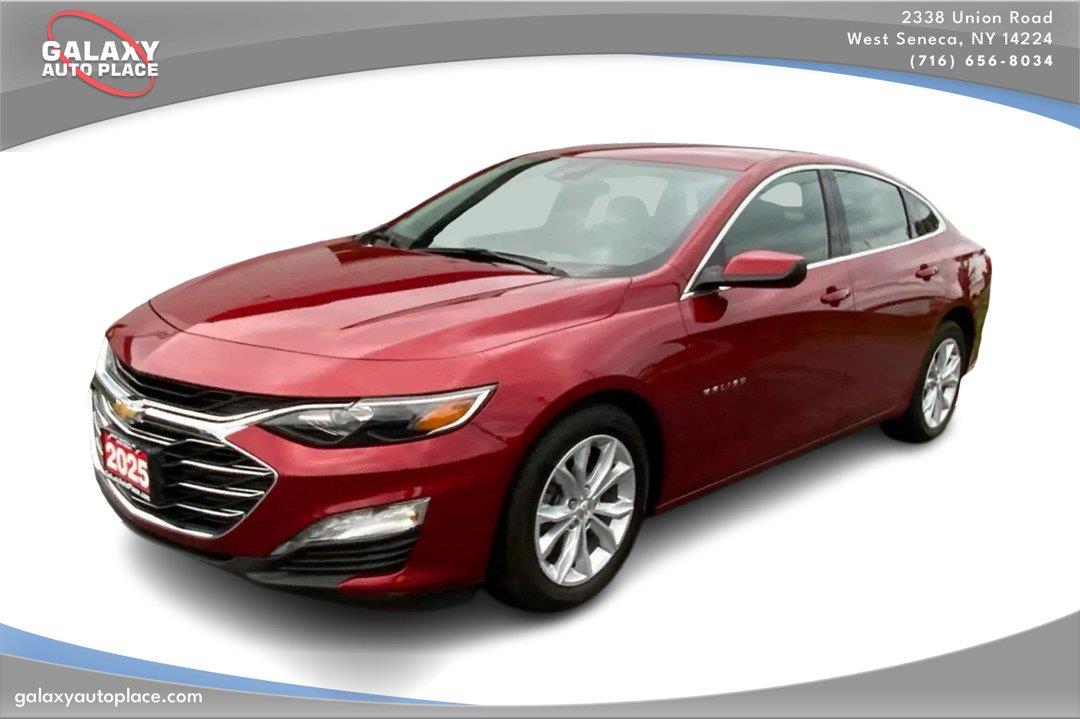 Radiant Red Tintcoat 2025 Chevrolet Malibu Sedan Front-Wheel Drive Continuously Variable Transmission