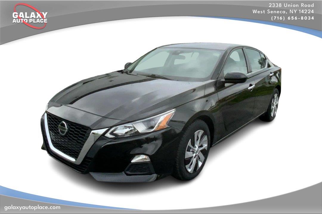 Super Black 2021 Nissan Altima Sedan Front-Wheel Drive Continuously Variable Transmission