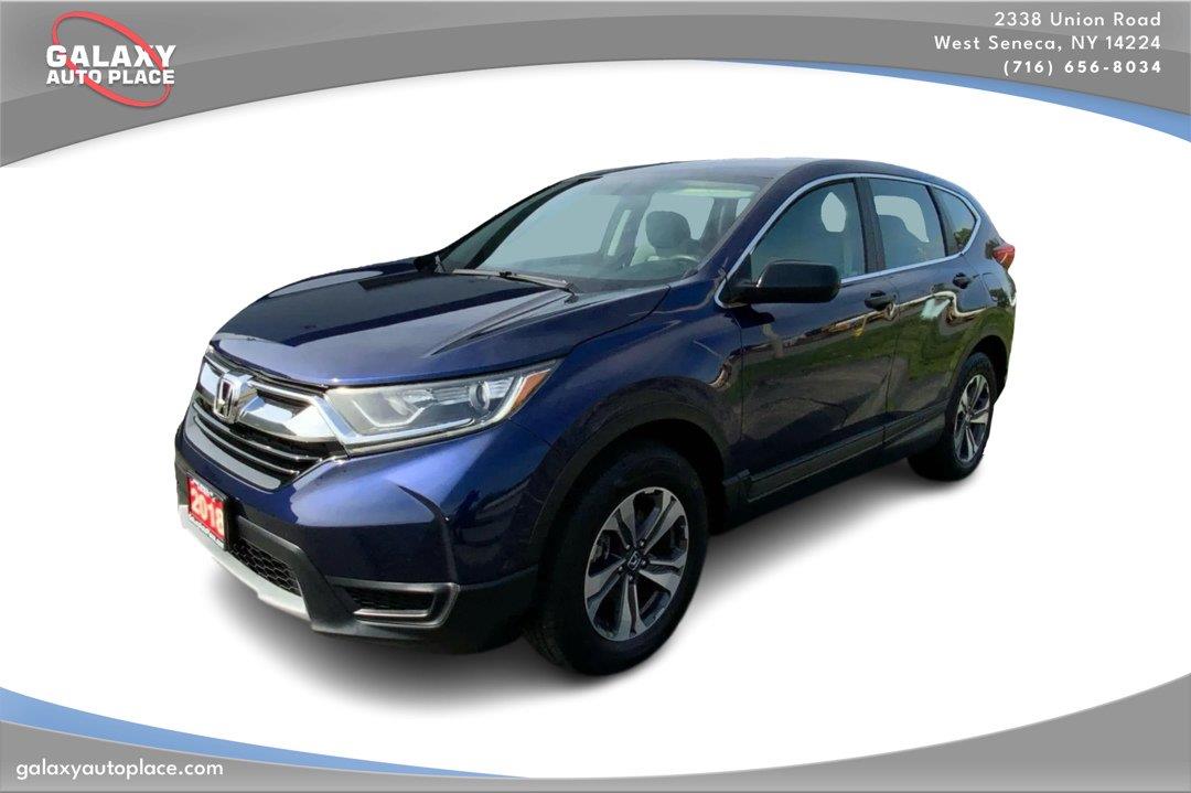 Black (Obsidian Blue Pearl) 2018 Honda CR-V SUV / Crossover All-Wheel Drive Continuously Variable Transmission