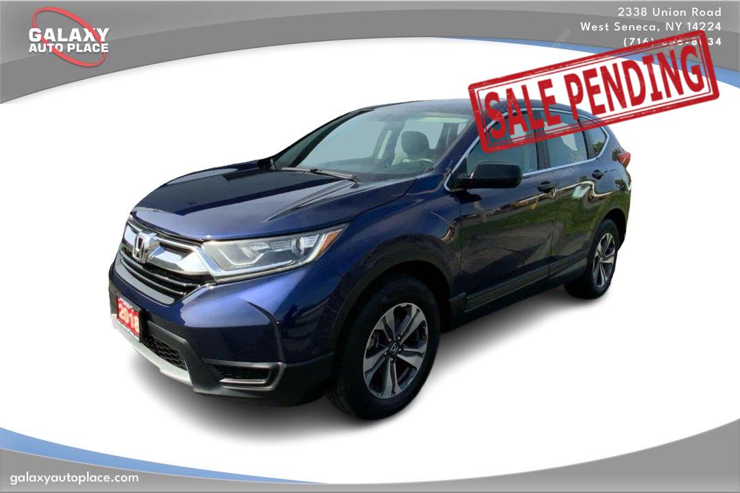 Black (Obsidian Blue Pearl) 2018 Honda CR-V SUV / Crossover All-Wheel Drive Continuously Variable Transmission