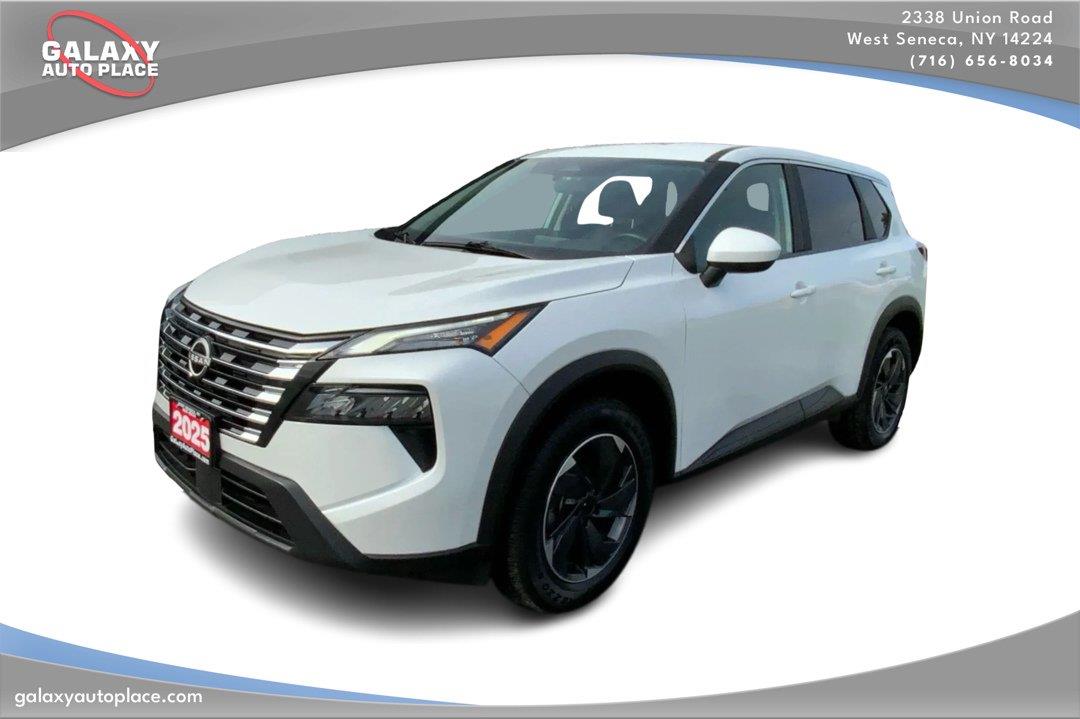 Everest White Pearl 2025 Nissan Rogue SUV / Crossover All-Wheel Drive Continuously Variable Transmission