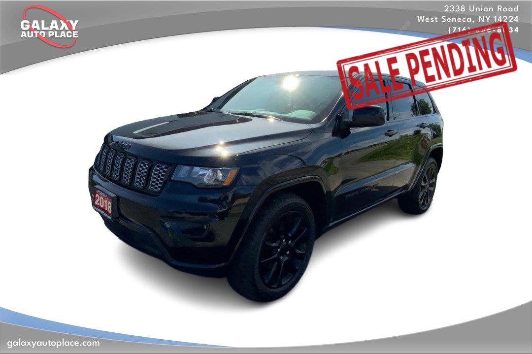 Diamond Black Crystal Pearlcoat 2018 Jeep Grand Cherokee SUV / Crossover Four-Wheel Drive 8-Speed Automatic