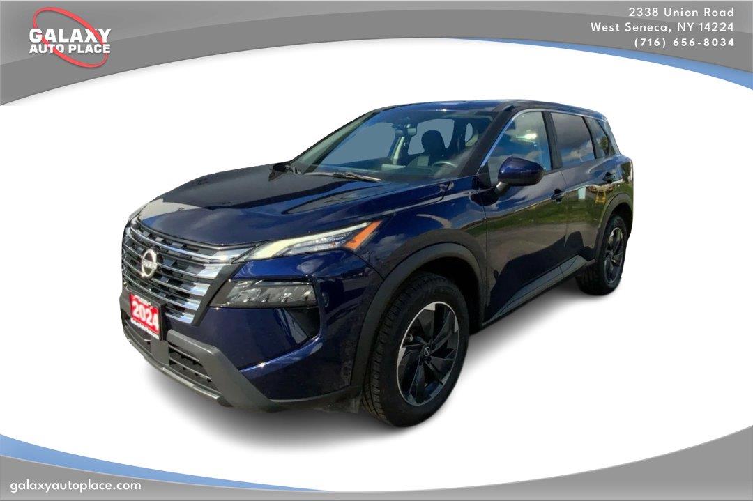 Deep Ocean Blue Pearl 2024 Nissan Rogue SUV / Crossover All-Wheel Drive Continuously Variable Transmission