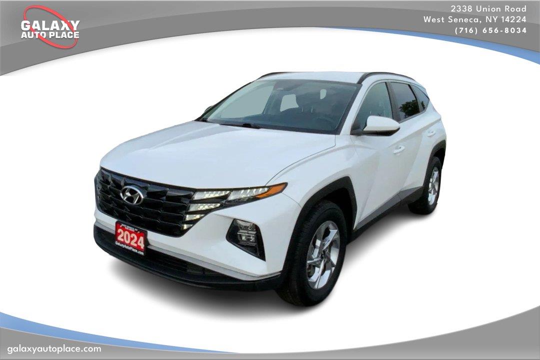White Pearl 2024 Hyundai Tucson SUV / Crossover All-Wheel Drive Automatic
