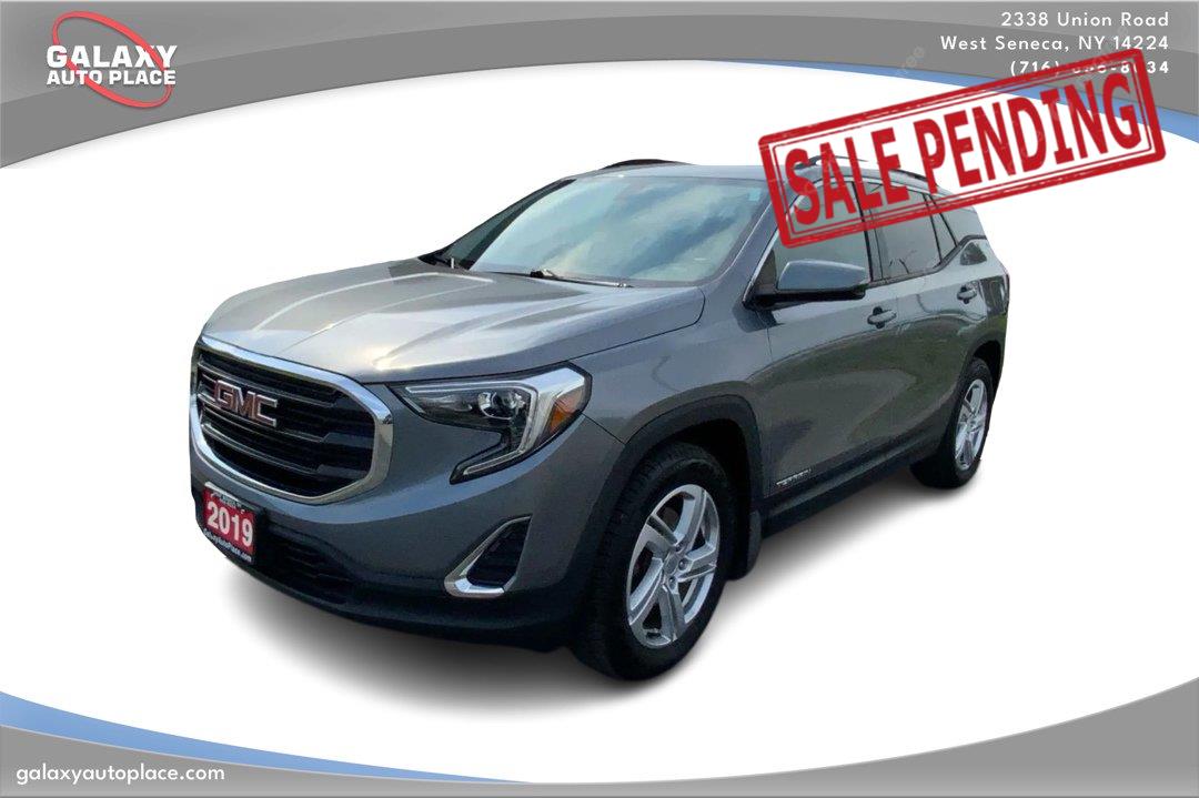Gray (Satin Steel Metallic) 2019 GMC Terrain SUV / Crossover Four-Wheel Drive 9-Speed Automatic Overdrive