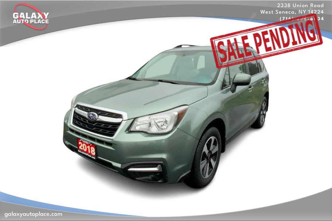 Jasmine Green Metallic 2018 Subaru Forester SUV / Crossover All-Wheel Drive Manual