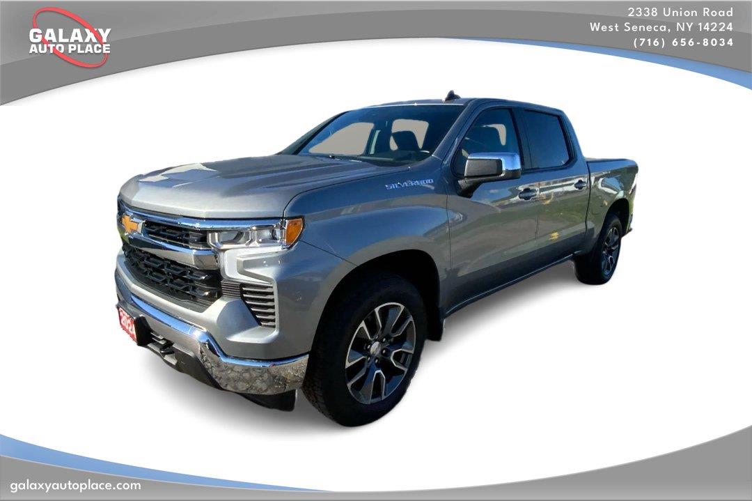 Sterling Gray Metallic 2024 Chevrolet Silverado 1500 Pickup Truck Four-Wheel Drive 8-Speed Automatic