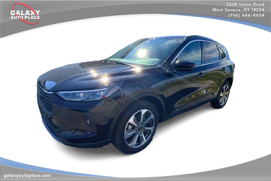 Agate Black Metallic 2025 Ford Escape SUV / Crossover All-Wheel Drive Continuously Variable Transmission