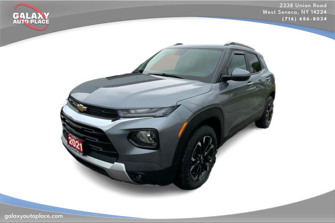 Gray (Satin Steel Metallic) 2021 Chevrolet Trailblazer SUV / Crossover Four-Wheel Drive 9-Speed Automatic