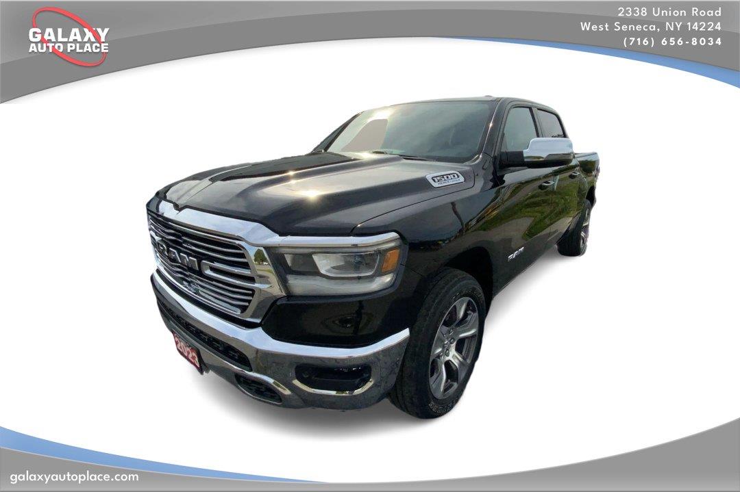 Diamond Black Crystal Pearlcoat 2023 RAM 1500 Pickup Truck Four-Wheel Drive 8-Speed Automatic