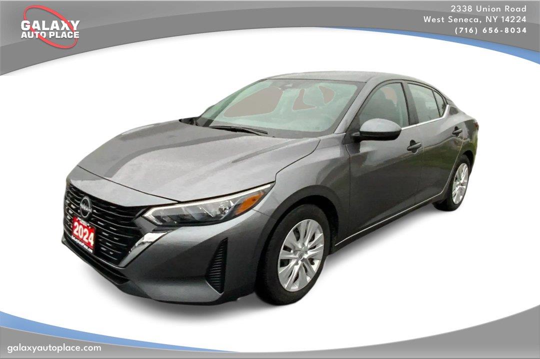 Gray (Gun Metallic) 2024 Nissan Sentra Sedan Front-Wheel Drive Continuously Variable Transmission