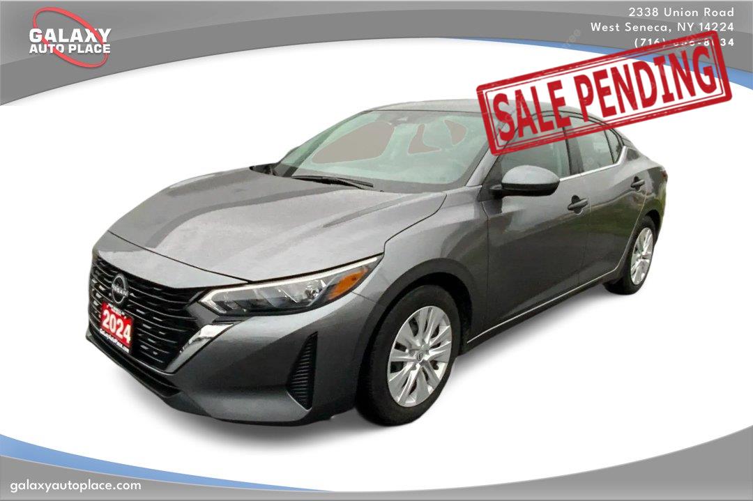 Gray (Gun Metallic) 2024 Nissan Sentra Sedan Front-Wheel Drive Continuously Variable Transmission