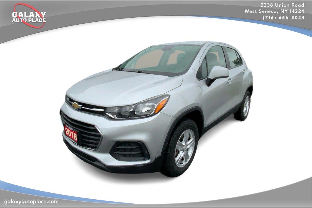 Silver Ice Metallic 2018 Chevrolet Trax SUV / Crossover All-Wheel Drive 6-Speed Automatic