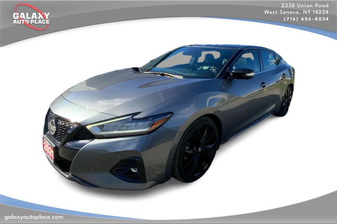 Gray (Gun Metallic) 2021 Nissan Maxima Sedan Front-Wheel Drive Continuously Variable Transmission