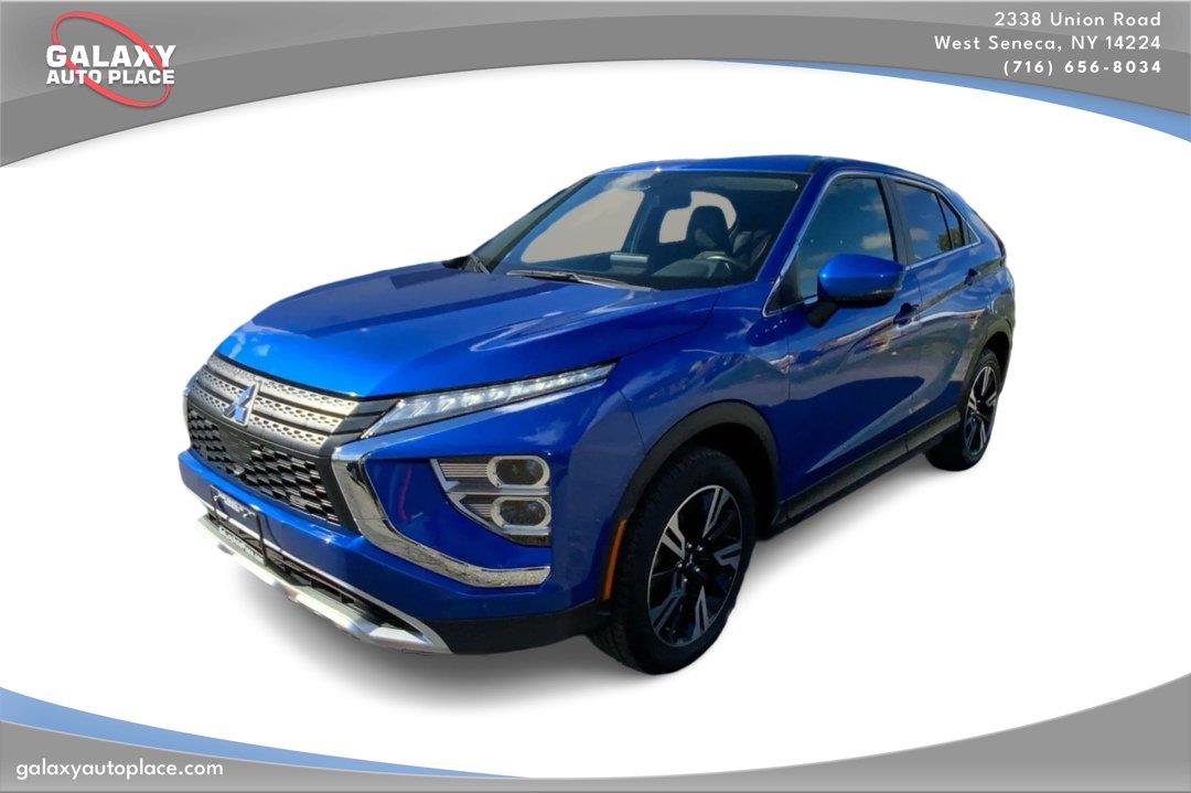 Lightning Blue 2024 Mitsubishi Eclipse Cross SUV / Crossover All-Wheel Drive Continuously Variable Transmission