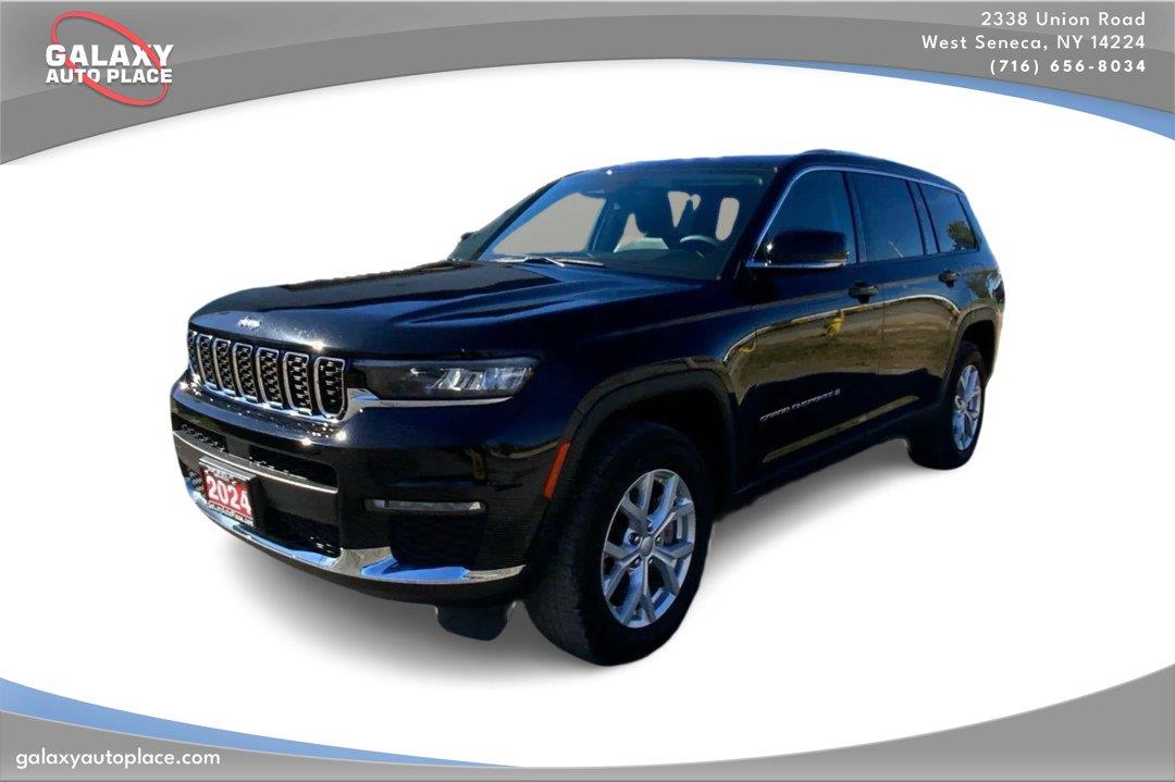 Diamond Black Crystal Pearlcoat 2024 Jeep Grand Cherokee L SUV / Crossover Four-Wheel Drive 8-Speed Automatic