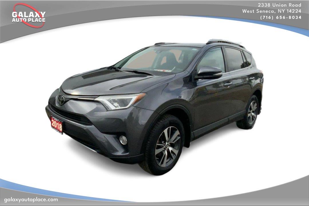 Magnetic Gray Metallic 2018 Toyota RAV4 SUV / Crossover All-Wheel Drive Automatic