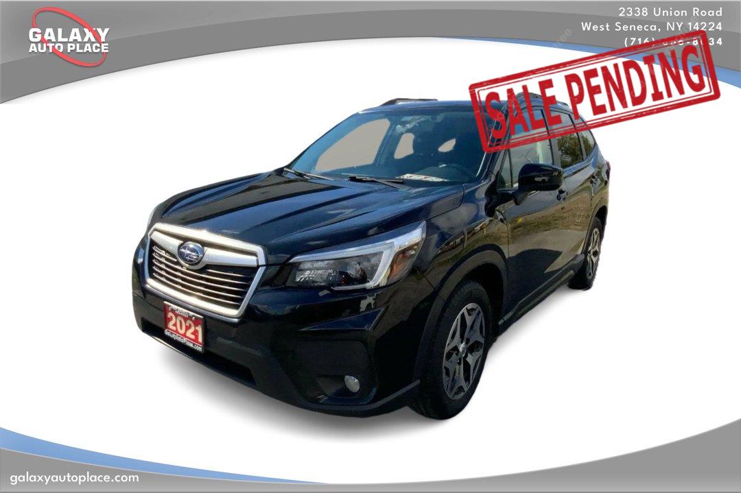Crystal Black Silica 2021 Subaru Forester SUV / Crossover All-Wheel Drive Continuously Variable Transmission