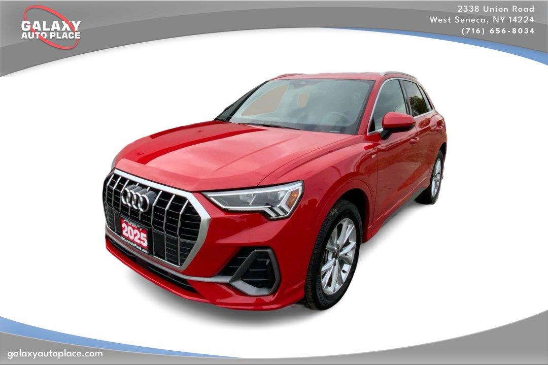 Progressive Red Metallic 2025 Audi Q3 SUV / Crossover All-Wheel Drive Automatic