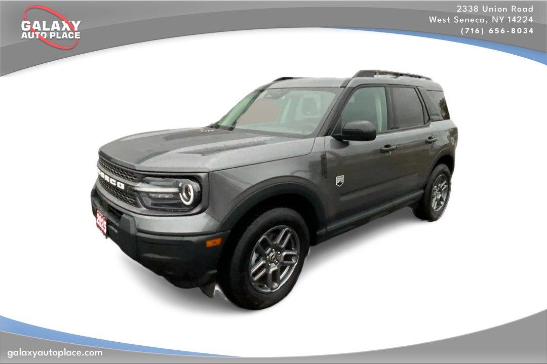 Carbonized Gray Metallic 2025 Ford Bronco Sport SUV / Crossover All-Wheel Drive 8-Speed Automatic