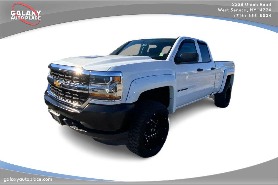 Summit White 2019 Chevrolet Silverado 1500 Pickup Truck Four-Wheel Drive 6-Speed Automatic